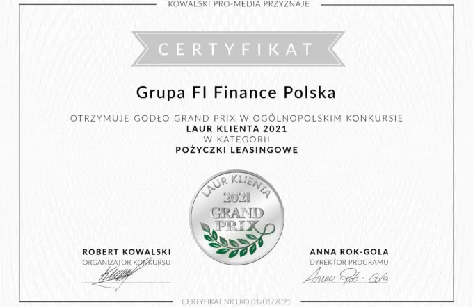 Grand Prix FI Finance Polska